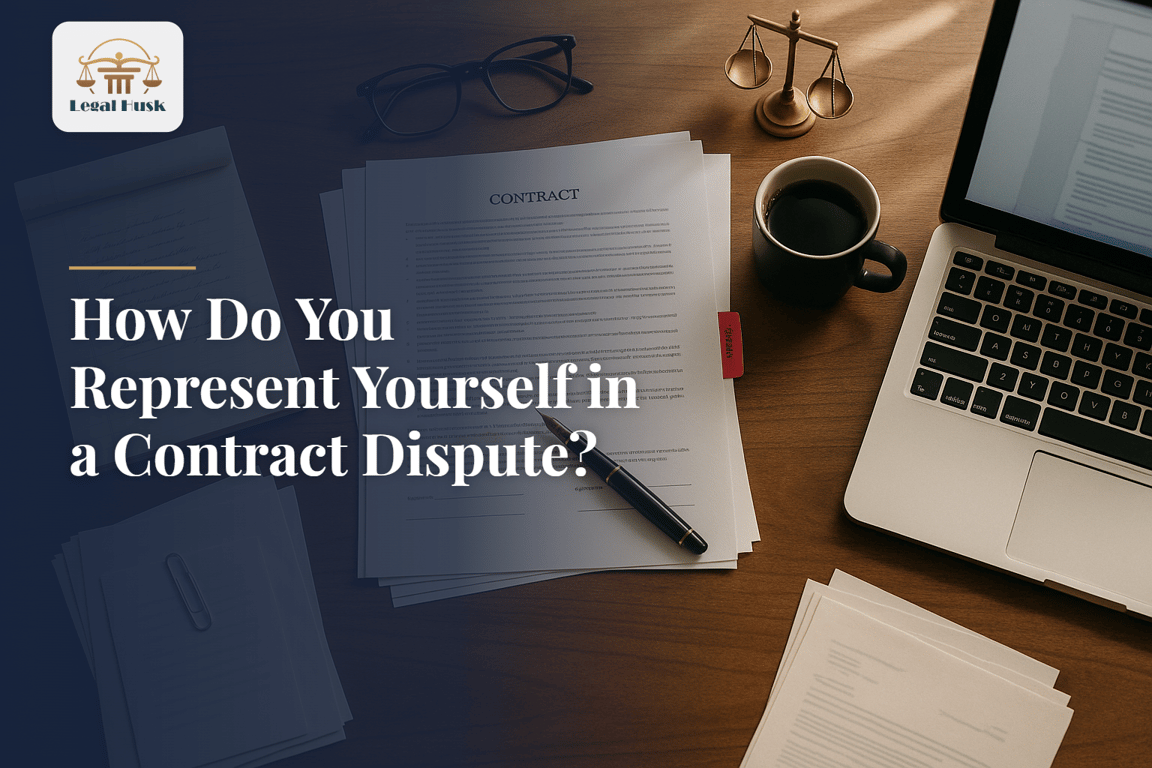 How Do You Represent Yourself in a Contract Dispute?
