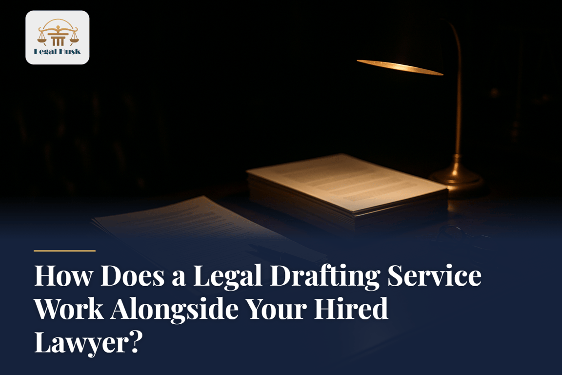 How Does a Legal Drafting Service Work Alongside Your Hired Lawyer?