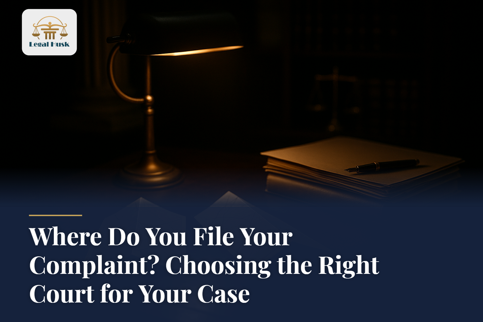 Where Do You File Your Complaint? Choosing the Right Court for Your Case
