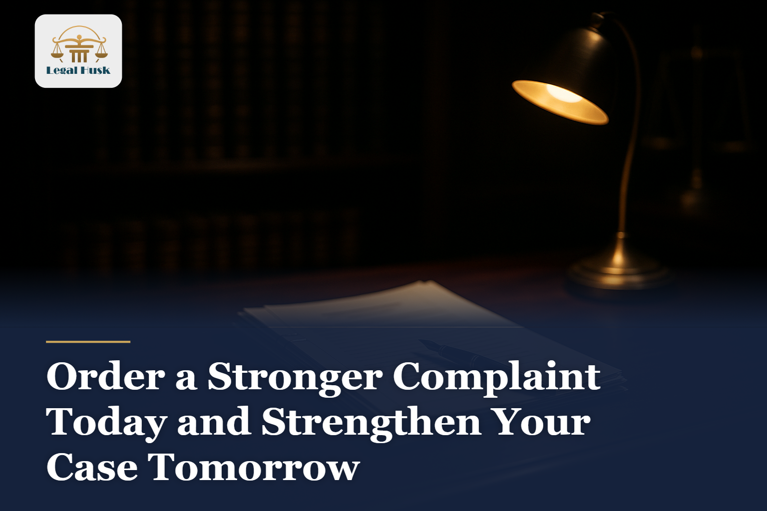 Order a Stronger Complaint Today and Strengthen Your Case Tomorrow