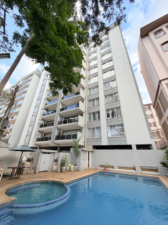 EXECUTIVE THREE BEDROOM APARTMENT PLUS A DSQ FOR SALE IN KILELESHWA