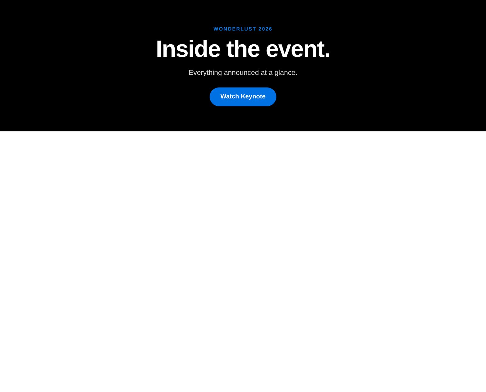 Inner Page Hero component