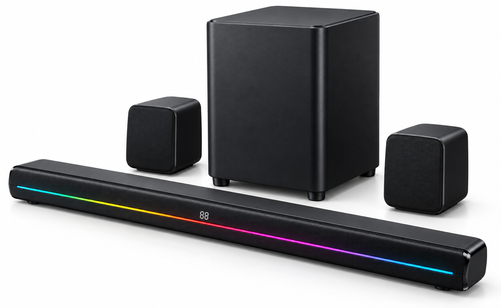 Globalstar GS-A85 5.1-Channel Wireless Soundbar System