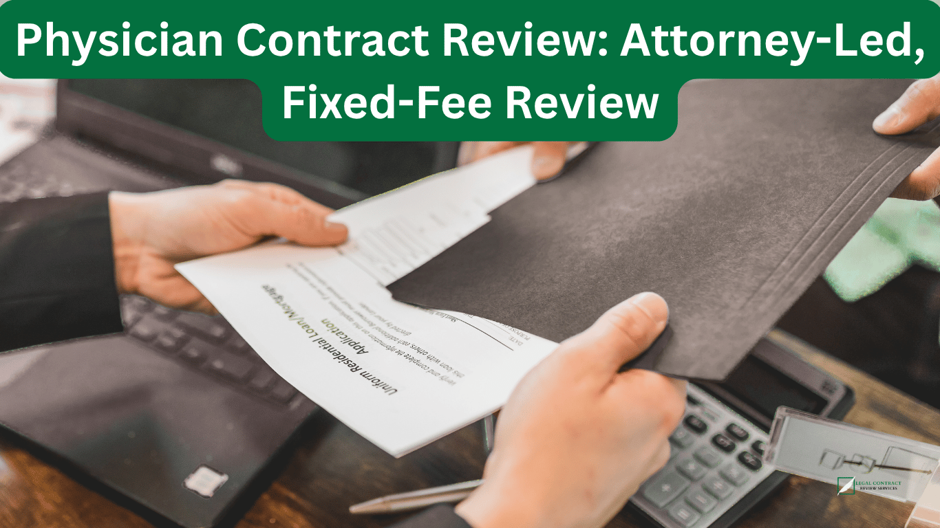 Physician Contract Review