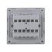 Tronic 4-Gang Light Switch (Ivory)