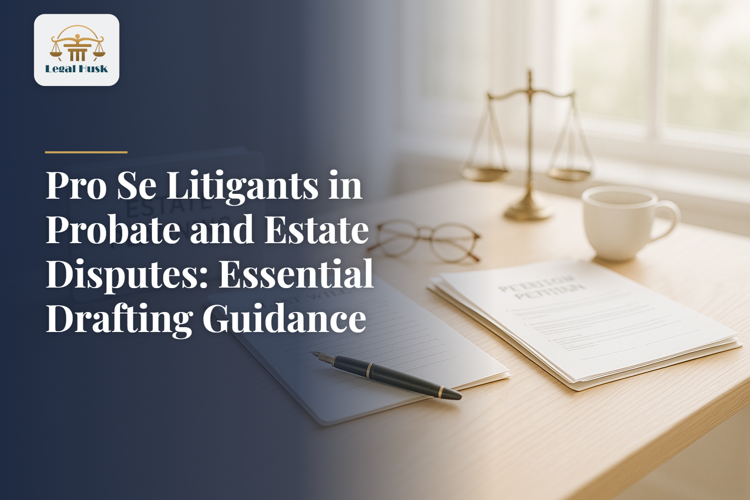 Pro Se Litigants in Probate and Estate Disputes: Essential Drafting Guidance Focused on Contesting Wills, Filing Petitions for Administration, and Handling Inheritance Claims with Proper Notices