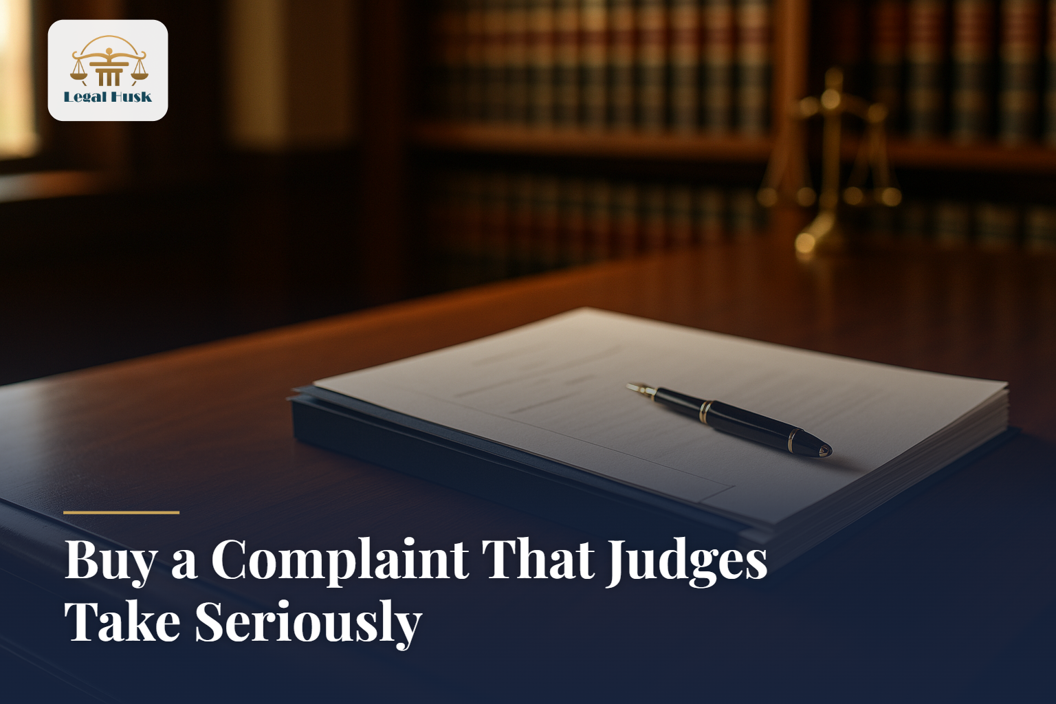 Buy a Complaint That Judges Take Seriously