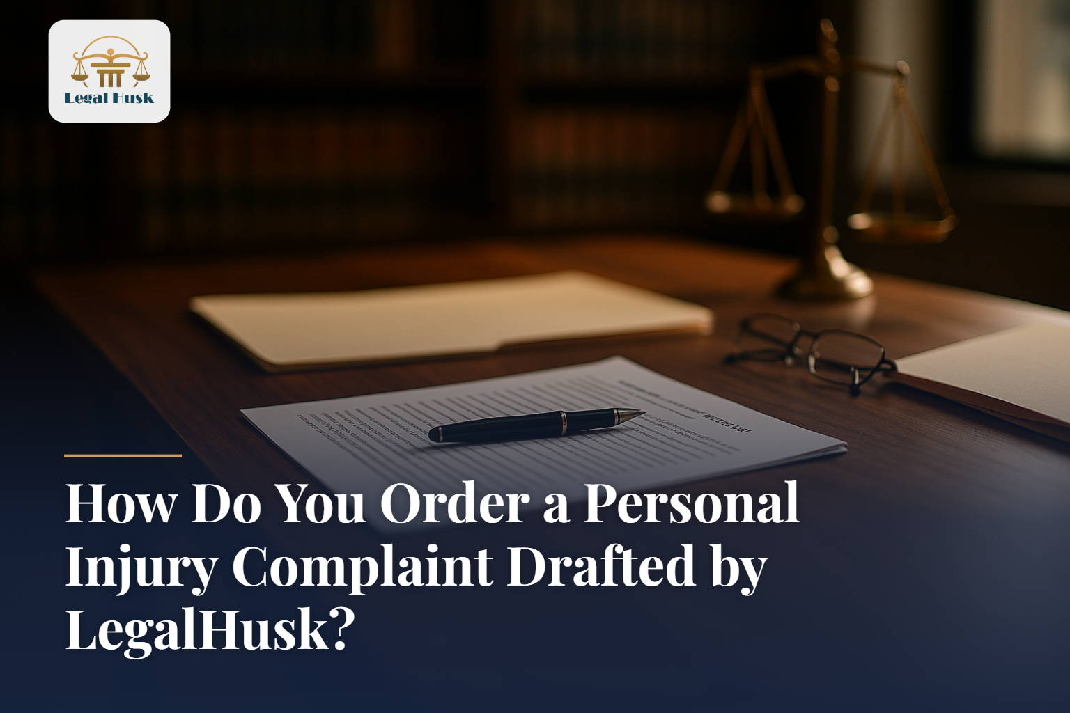 How Do You Order a Personal Injury Complaint Drafted by LegalHusk?
