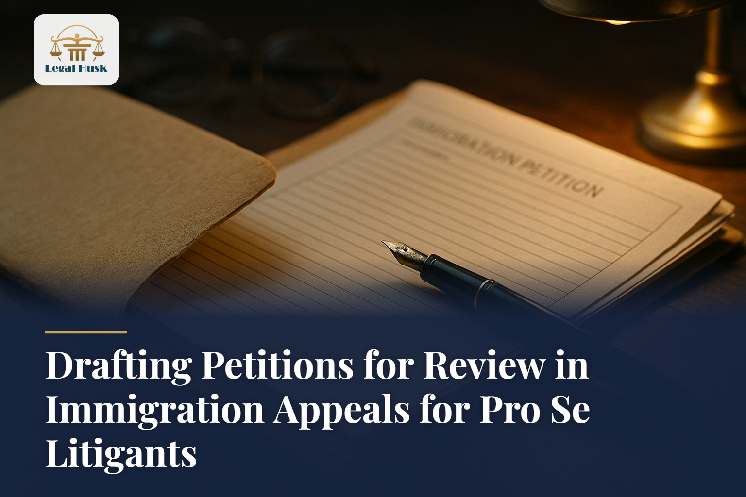 Drafting Petitions for Review in Immigration Appeals for Pro Se Litigants
