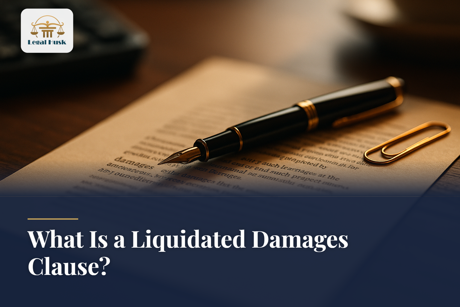 What Is a Liquidated Damages Clause?