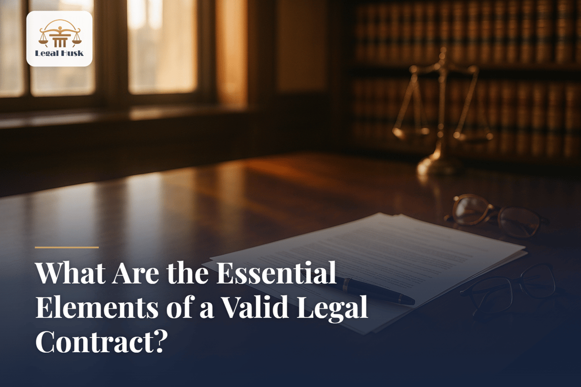 What Are the Essential Elements of a Valid Legal Contract?