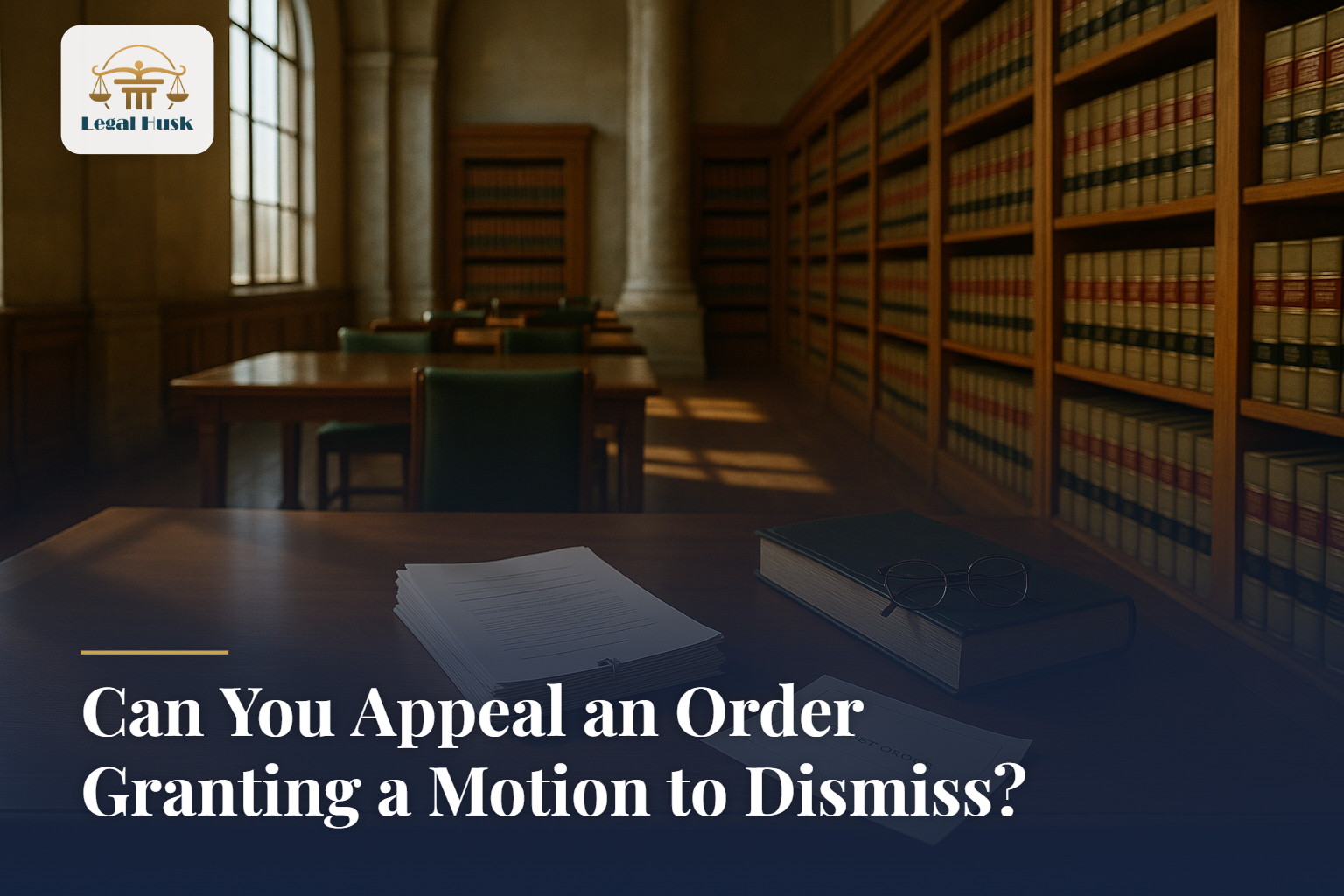 Can You Appeal an Order Granting a Motion to Dismiss?