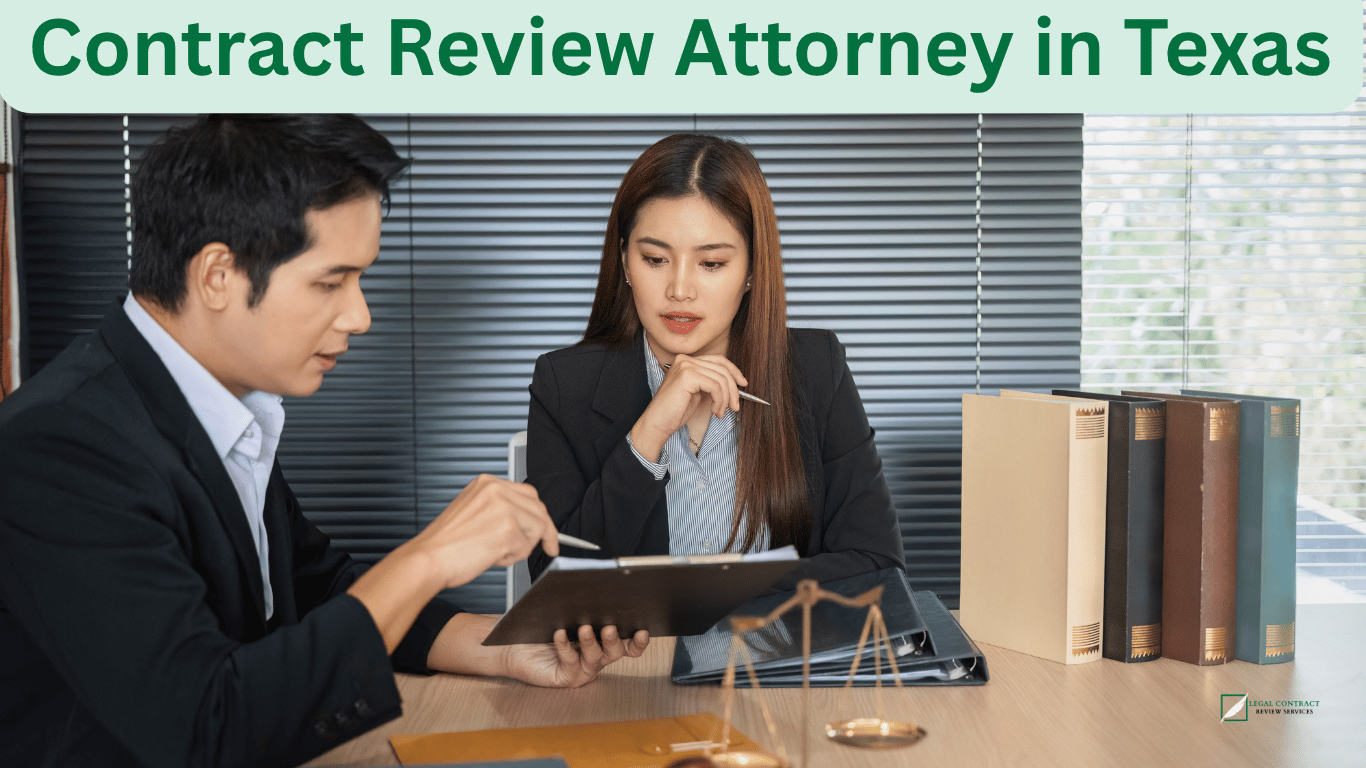 Contract Review Attorney in Texas