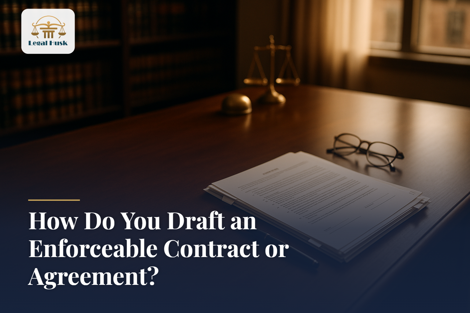 How Do You Draft an Enforceable Contract or Agreement?
