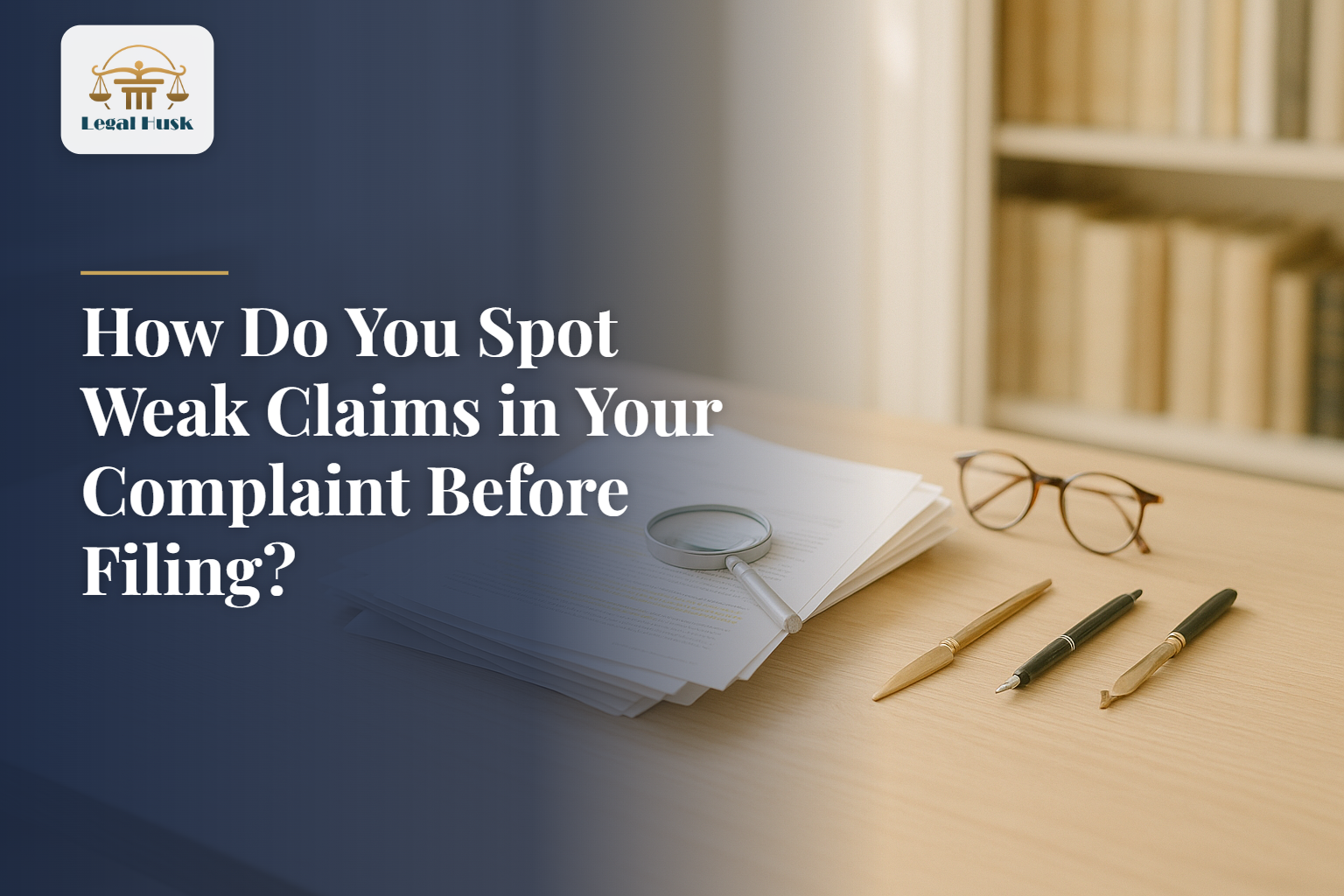 How Do You Spot Weak Claims in Your Complaint Before Filing?