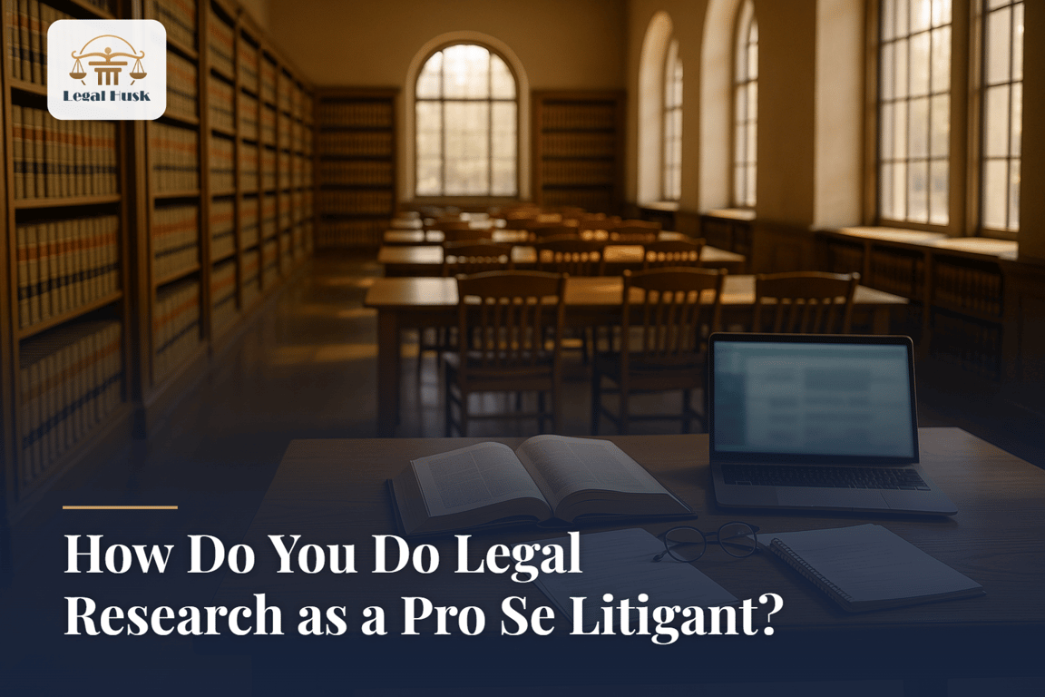 How Do You Do Legal Research as a Pro Se Litigant?