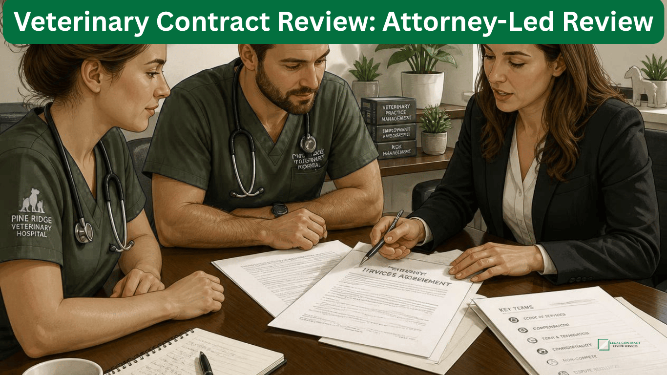 Veterinary Contract Review