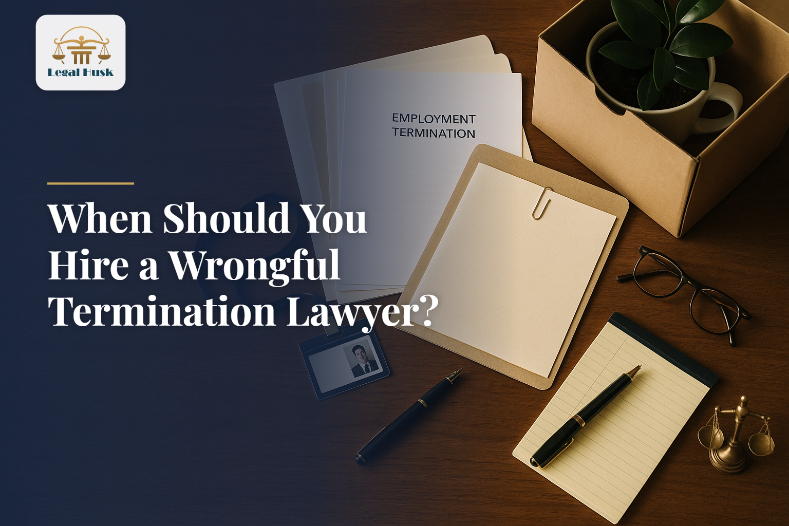 When Should You Hire a Wrongful Termination Lawyer?