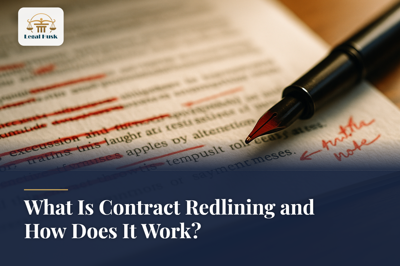 What Is Contract Redlining and How Does It Work?