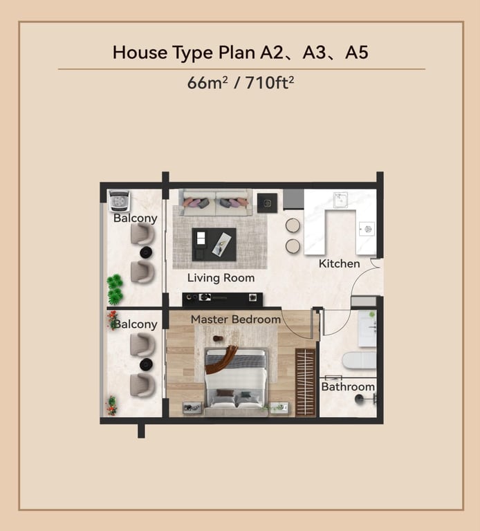 OFFPLAN ONE AND TWO BEDROOM APARTMENTS FOR SALE