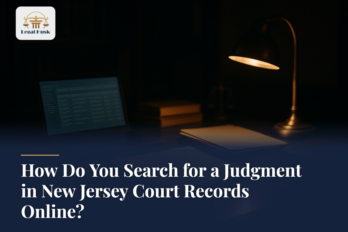 How Do You Search for a Judgment in New Jersey Court Records Online?