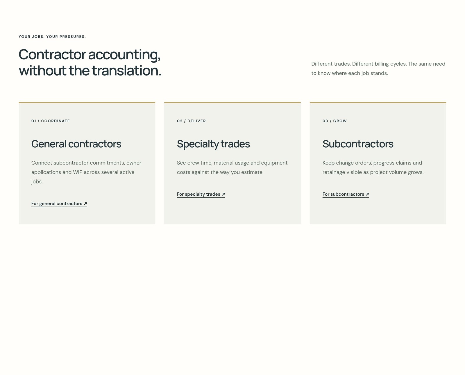 Rivermark | Reusable audience section component