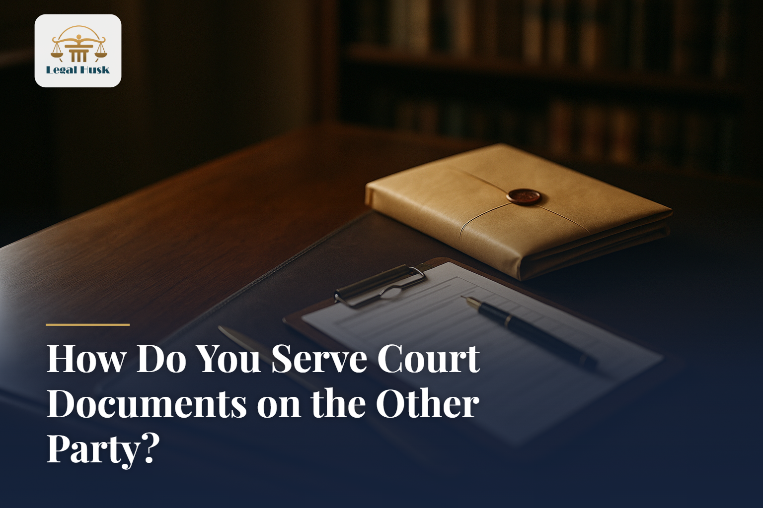 How Do You Serve Court Documents on the Other Party?