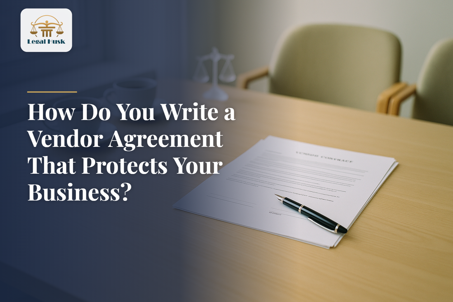 How Do You Write a Vendor Agreement That Protects Your Business?