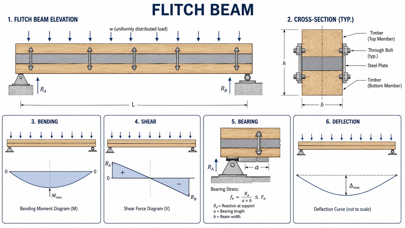Flitch Beam Design For Residential And Commercial Projects