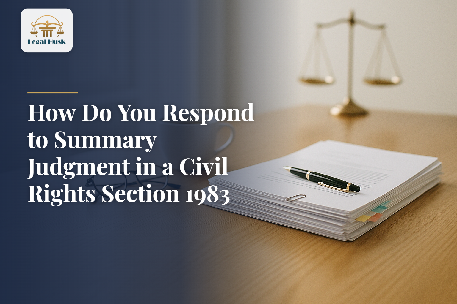 How Do You Respond to Summary Judgment in a Civil Rights Section 1983 Case?