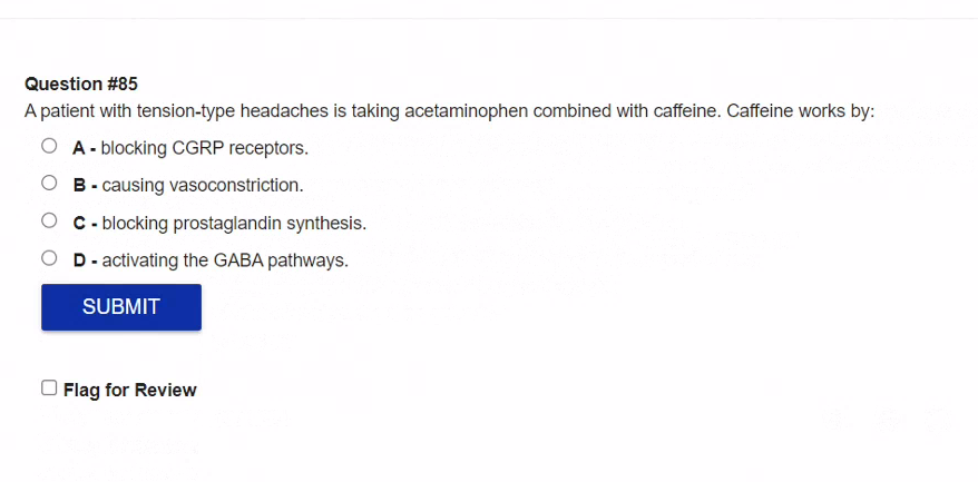 PMHNP Board Exam sample page