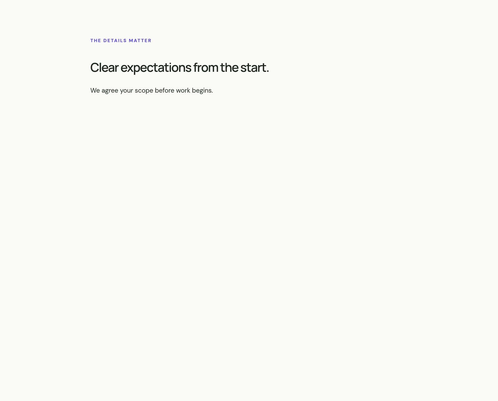 Editorial Content Section component
