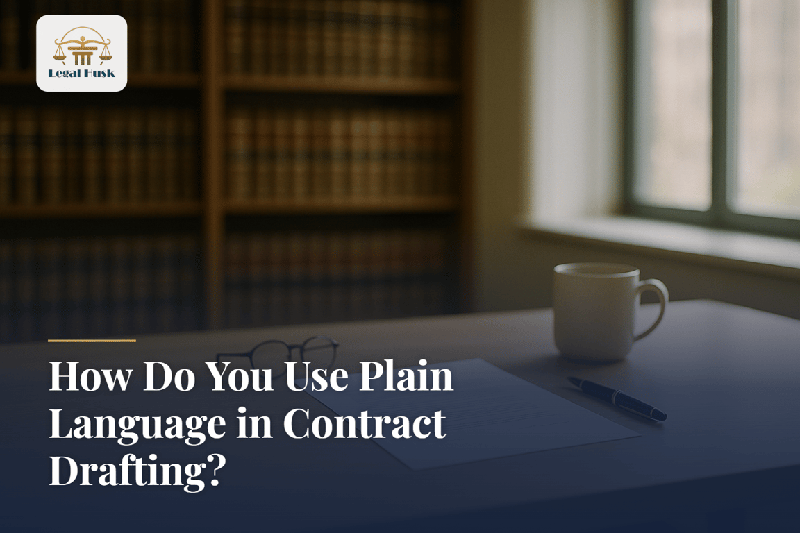 How Do You Use Plain Language in Contract Drafting?