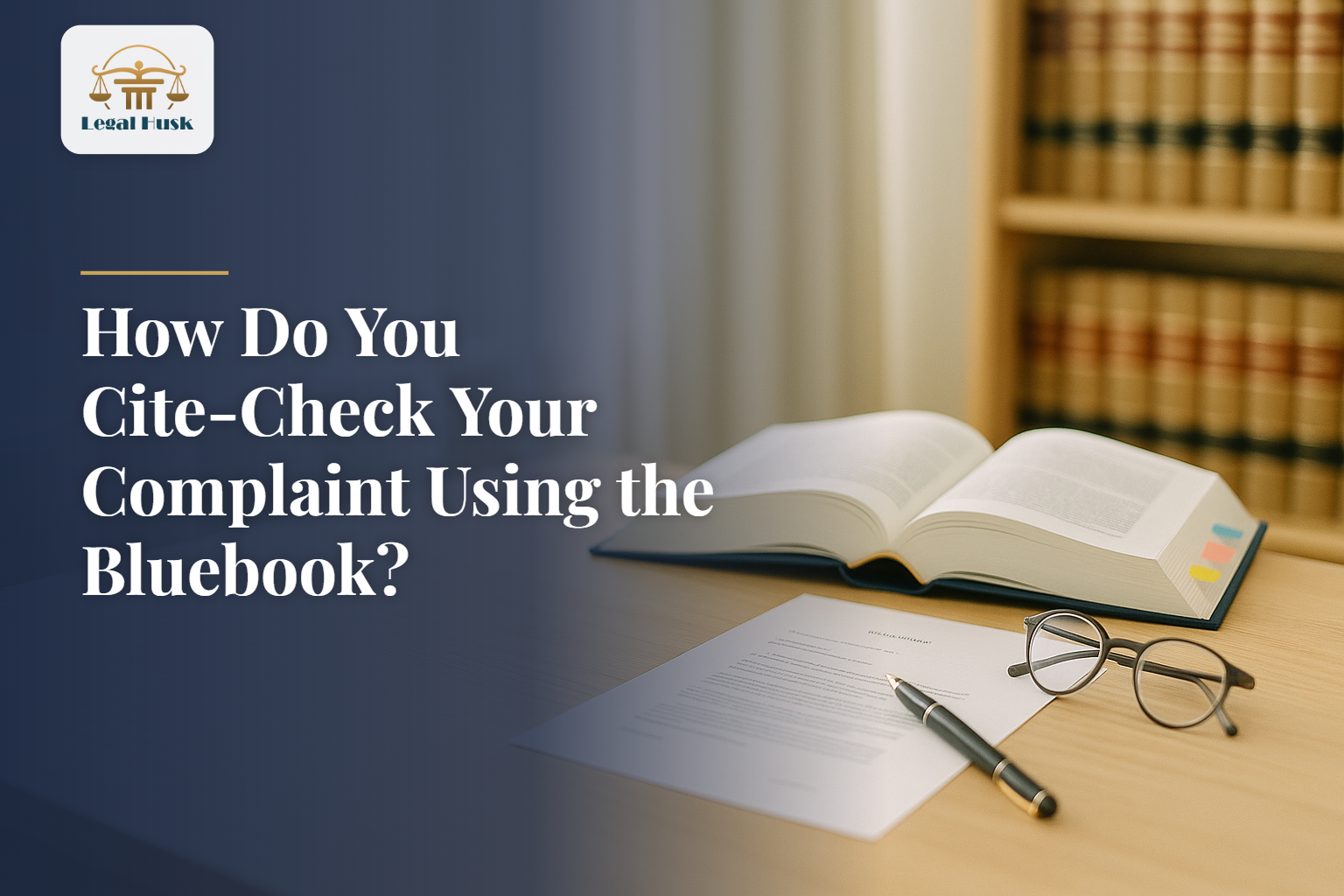 How Do You Cite-Check Your Complaint Using the Bluebook?