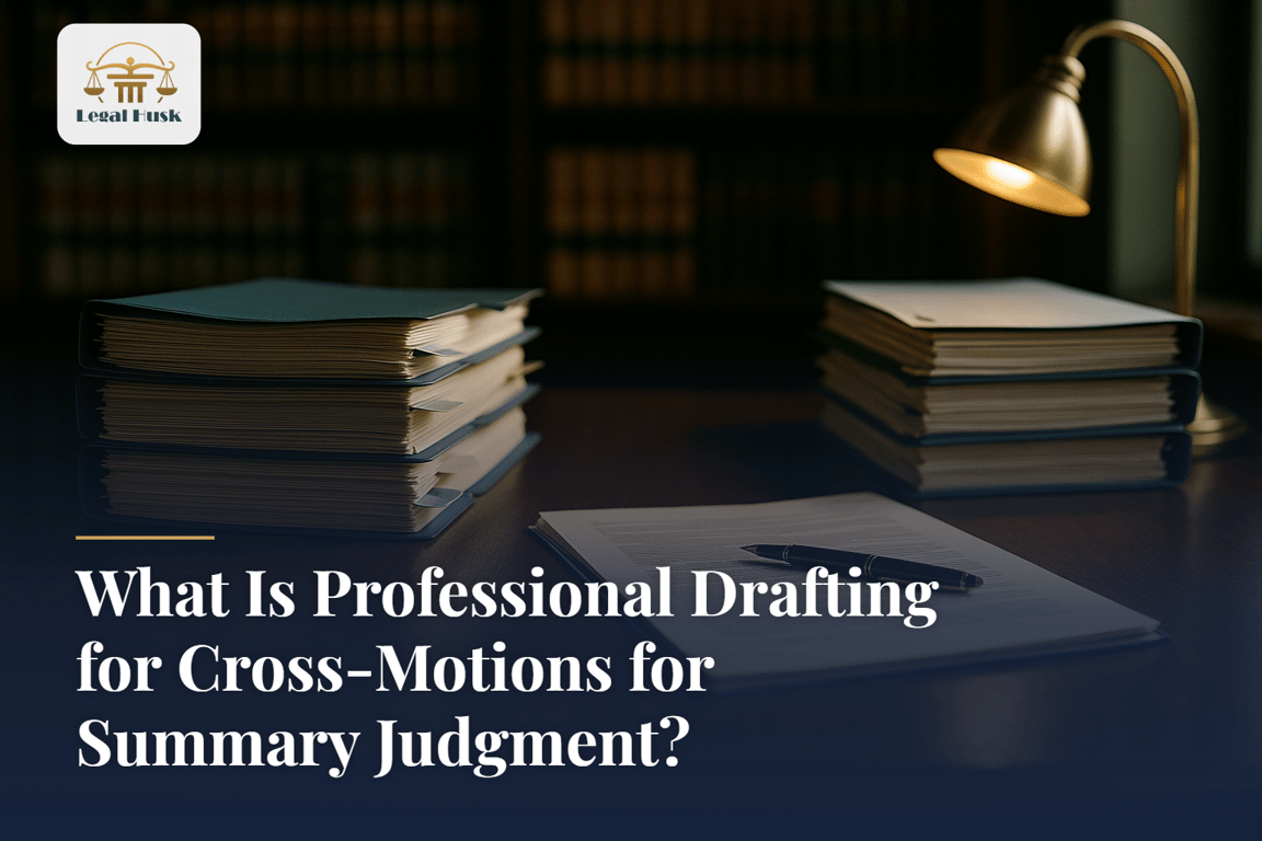 What Is Professional Drafting for Cross-Motions for Summary Judgment?
