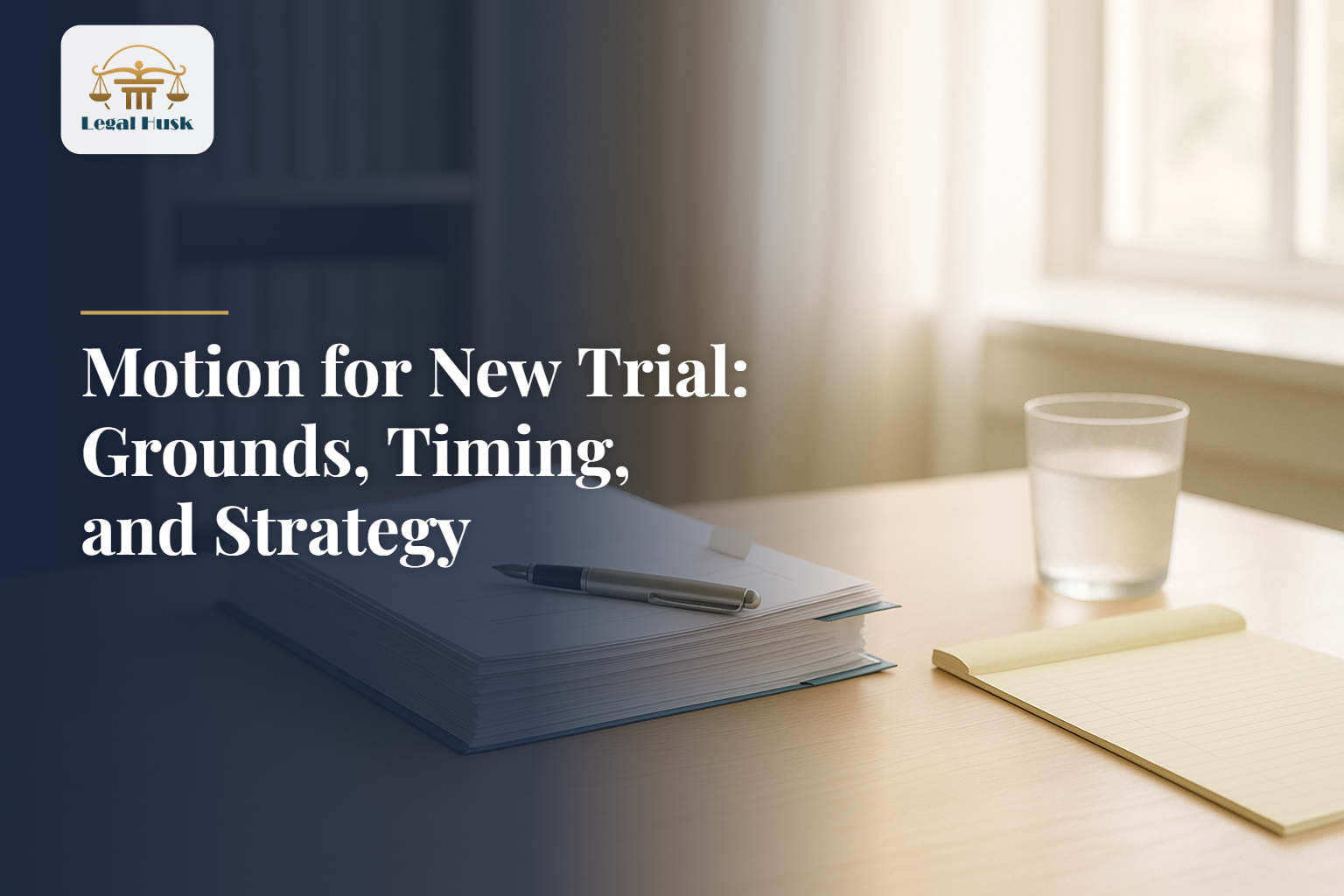 Motion for New Trial: Grounds, Timing, and Strategy