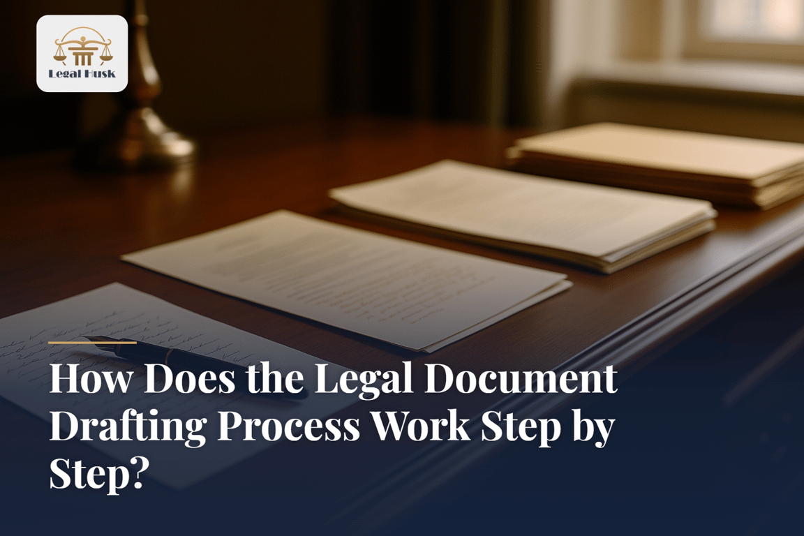 How Does the Legal Document Drafting Process Work Step by Step?