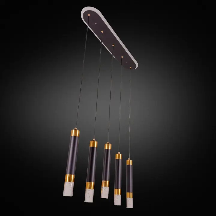 Modern Multi-Tube Pendant Light