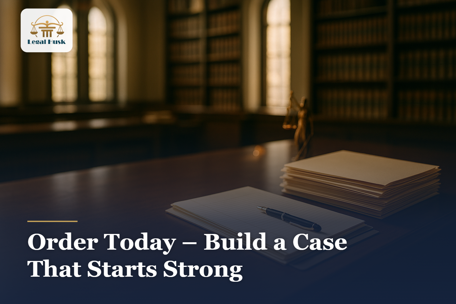 Order Today – Build a Case That Starts Strong