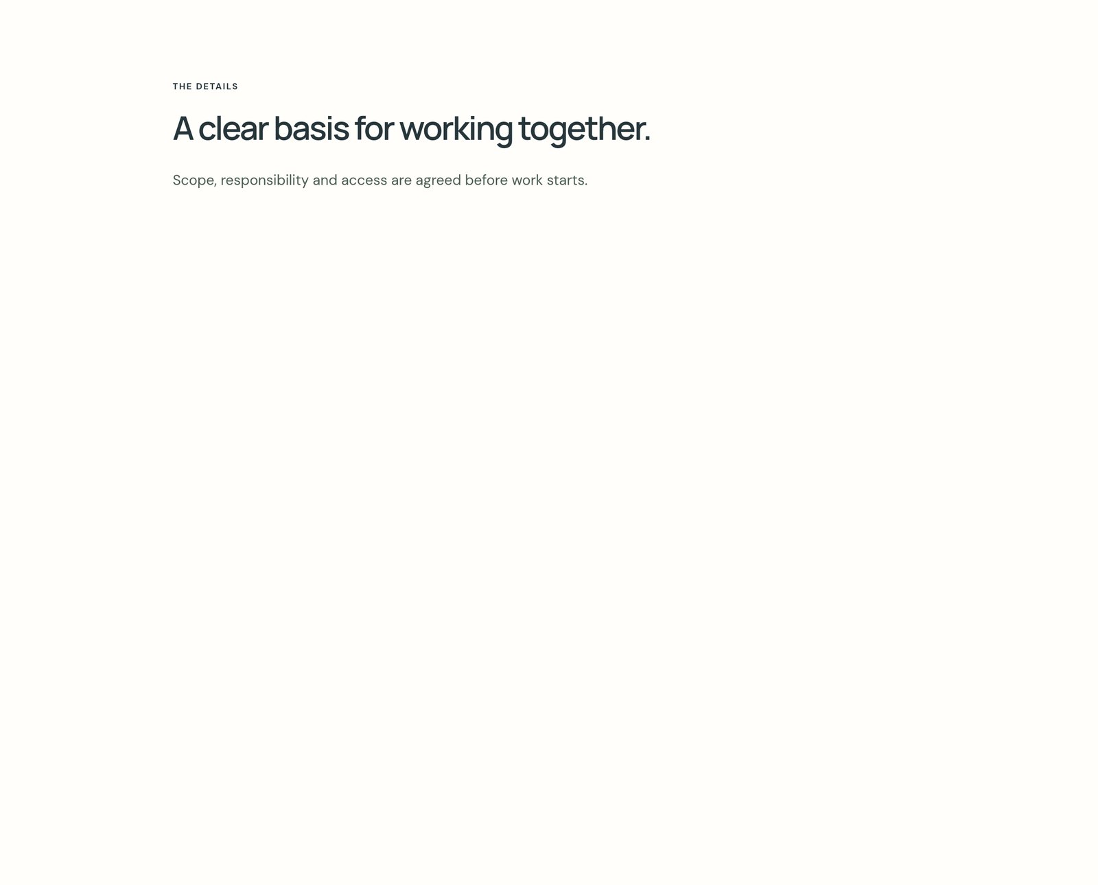 Rivermark | Editorial & legal content component