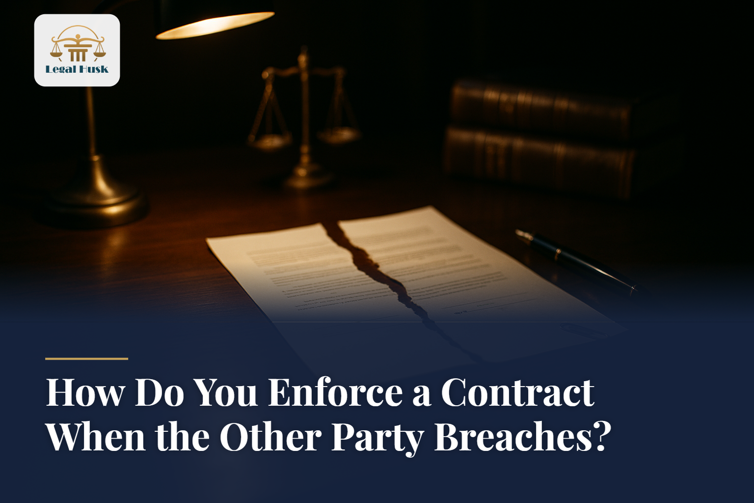How Do You Enforce a Contract When the Other Party Breaches?