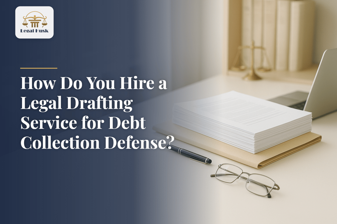 How Do You Hire a Legal Drafting Service for Debt Collection Defense?
