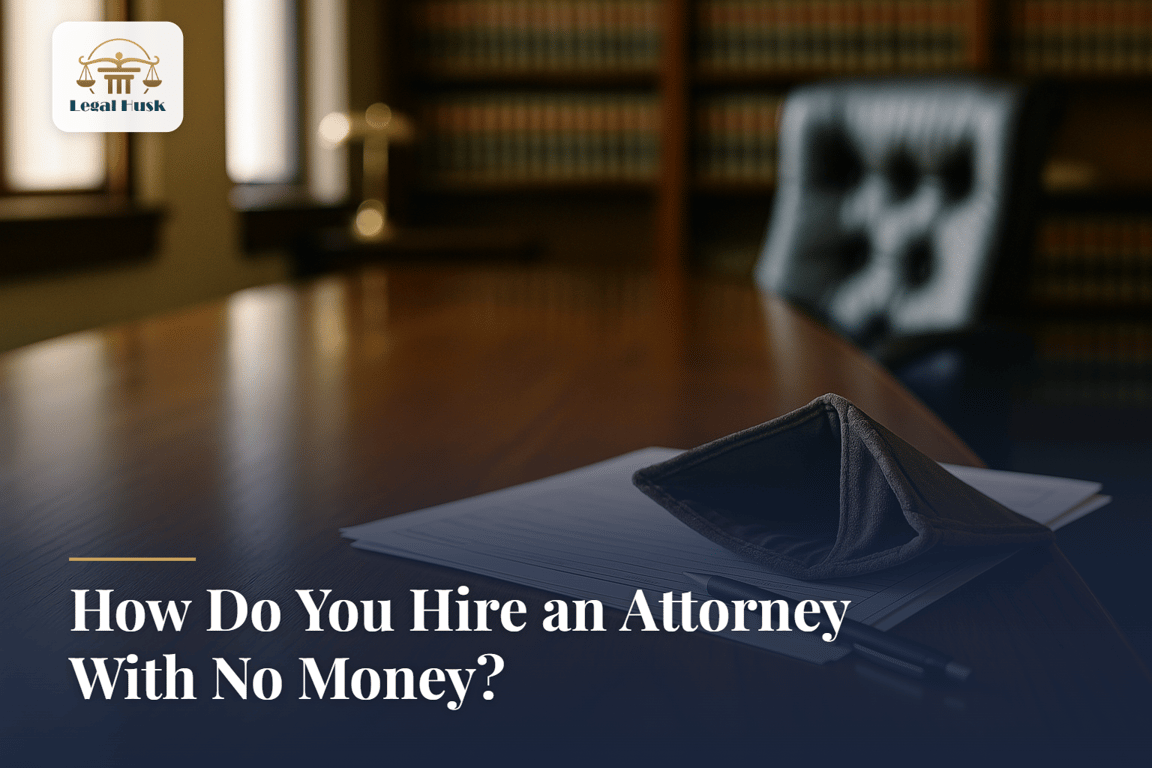 How Do You Hire an Attorney With No Money?