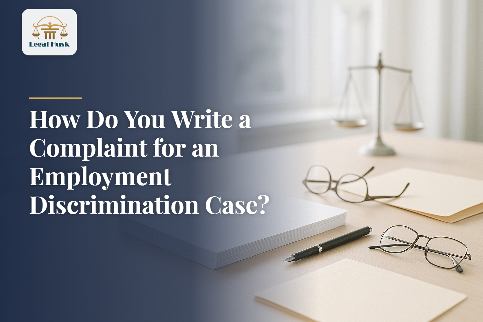 How Do You Write a Complaint for an Employment Discrimination Case?
