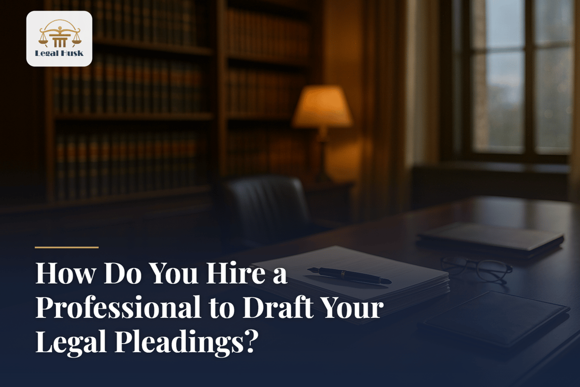 How Do You Hire a Professional to Draft Your Legal Pleadings?