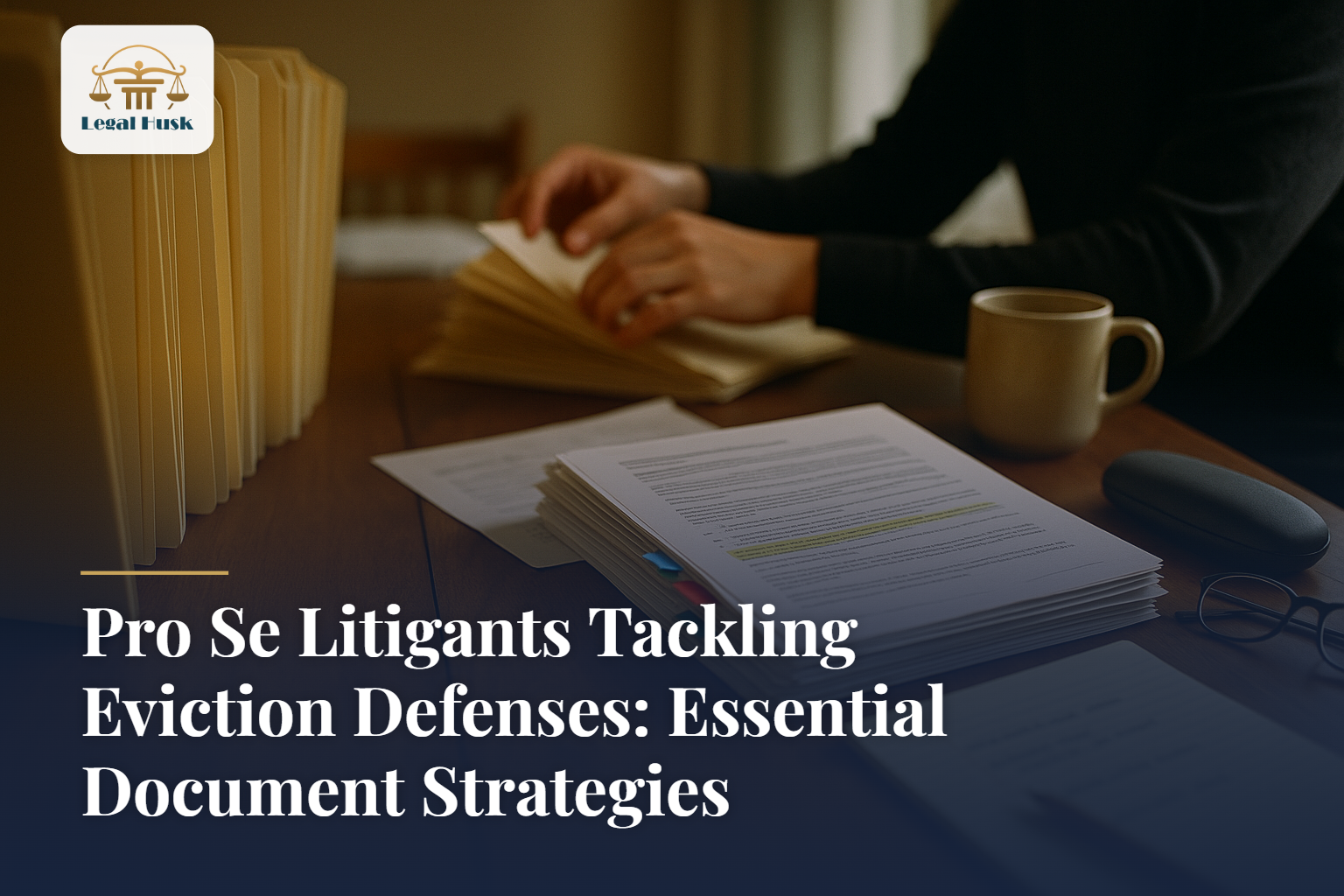 Pro Se Litigants Tackling Eviction Defenses: Essential Document Strategies