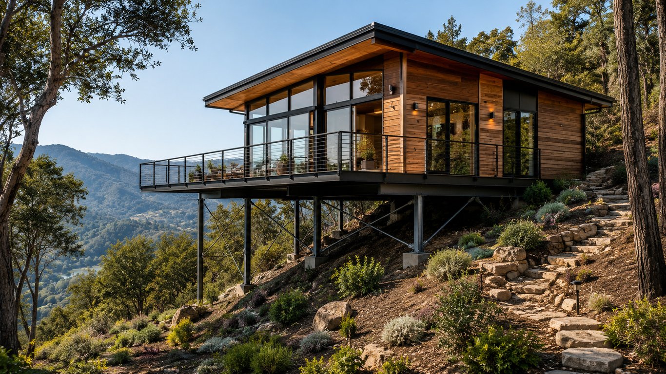 Hillside Structural Design And Permit Plans