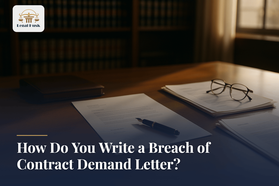 How Do You Write a Breach of Contract Demand Letter?