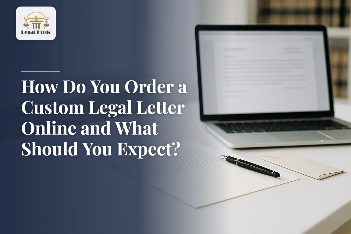 How Do You Order a Custom Legal Letter Online and What Should You Expect?