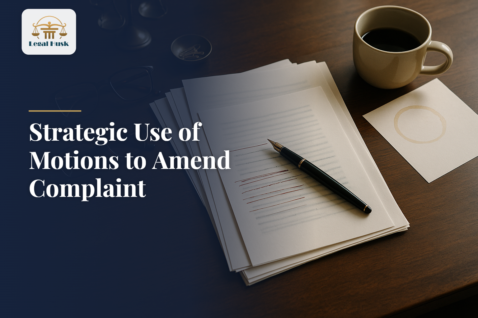 Strategic Use of Motions to Amend Complaint